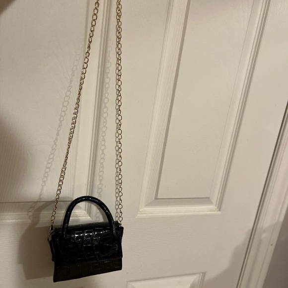 Mini black snake skin purse - Picture 4 of 4